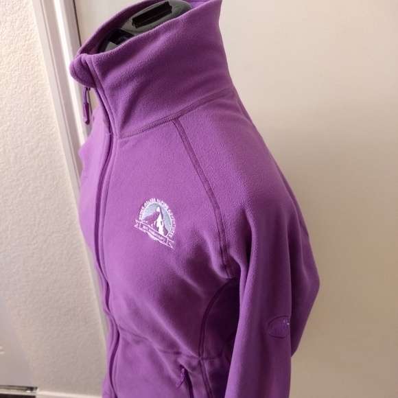 MAMMUT Women's Tecnopile Purple Full Zip - Picture 4 of 8